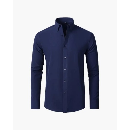 Ashford Tailored Full Sleeve Shirt - Navy / S