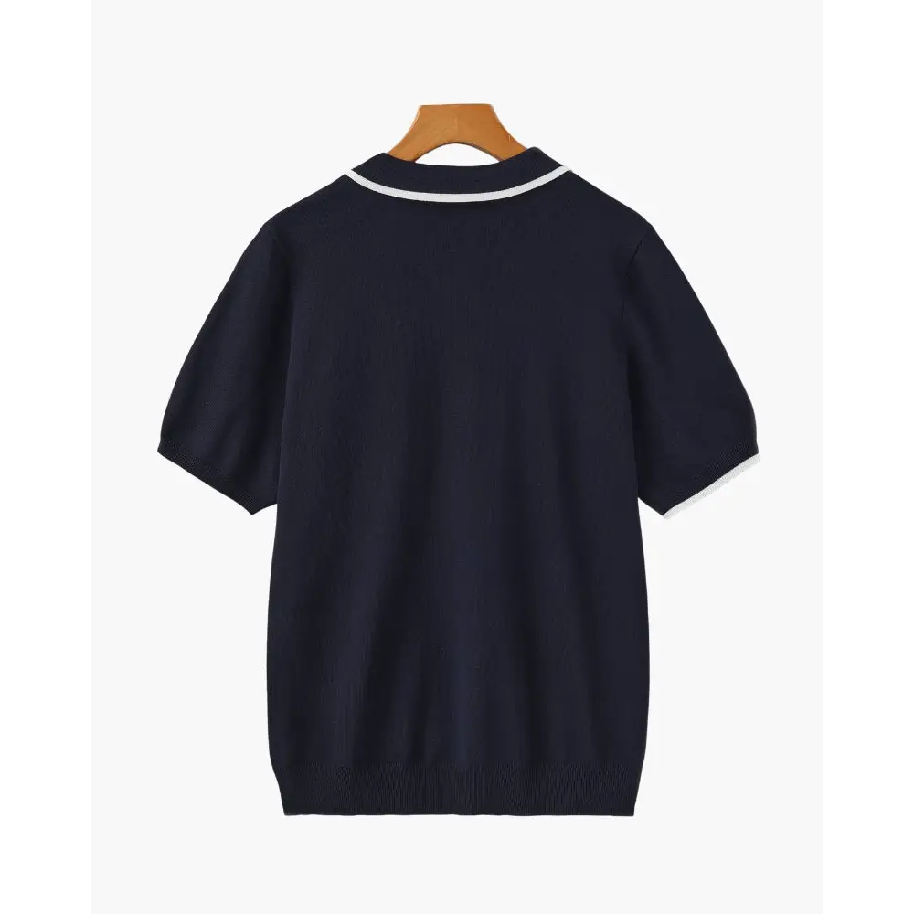 Classic Knit Polo Shirt