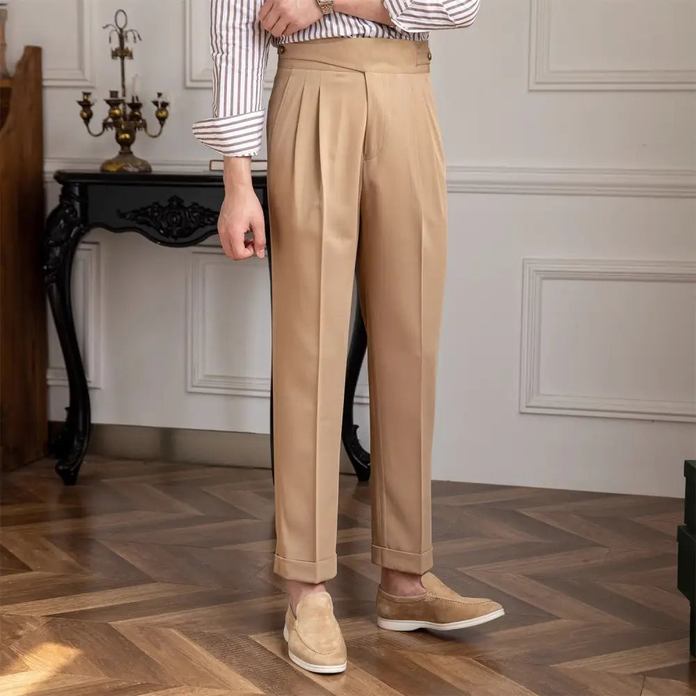Classic Pleated Trousers
