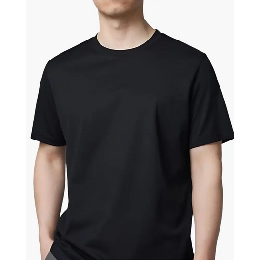 Essential Cotton Blend T-Shirt - Black / S