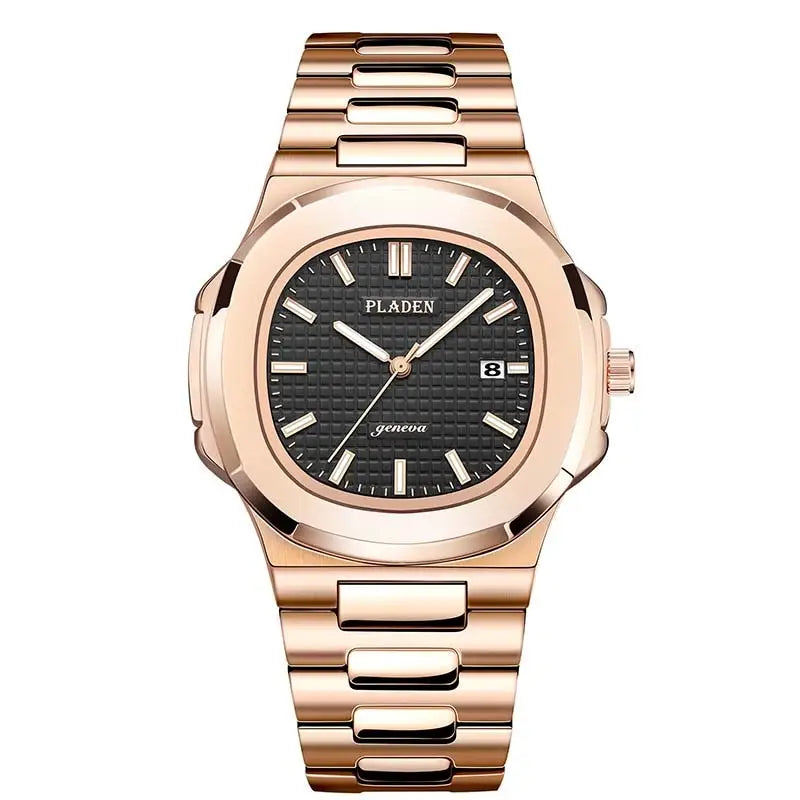 Heritage Steel watch - Rose/Brown