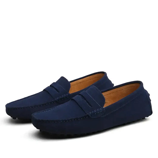Heritage Suede Loafers - Marine Blue / EU 38 / UK 5 / US 5.5