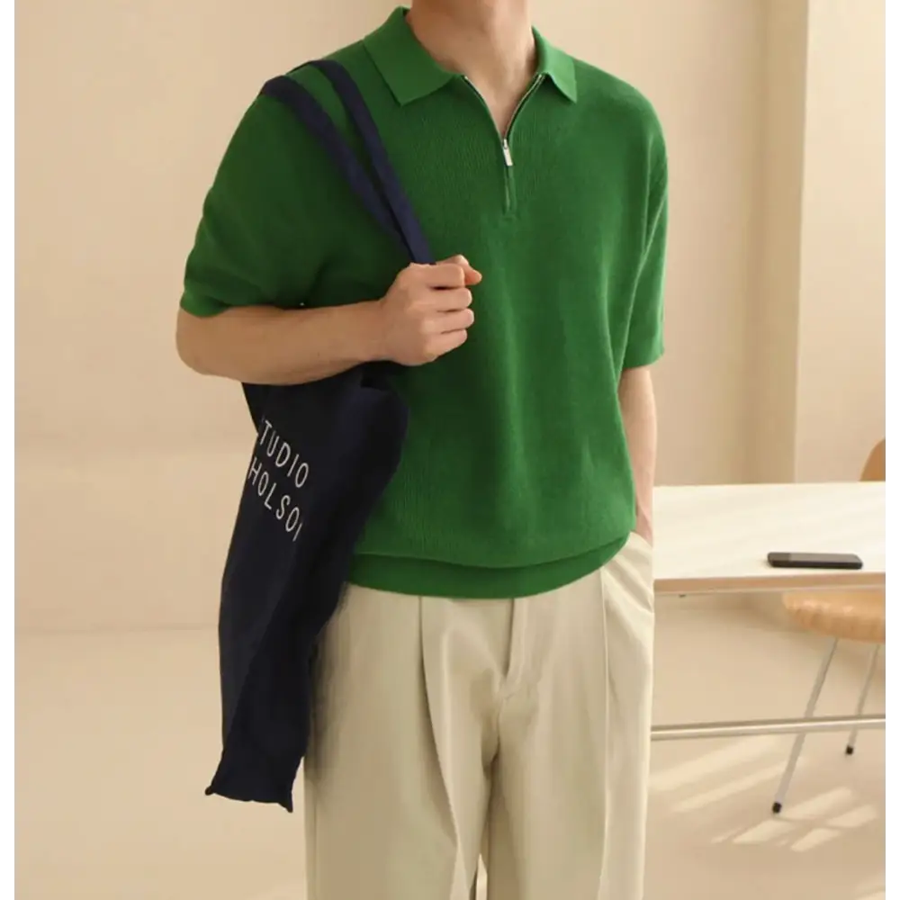 Heritage Zip Polo Shirt