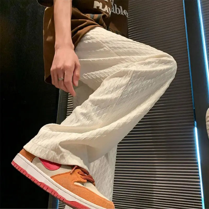 Relaxed Wide-Leg Lounge Pants
