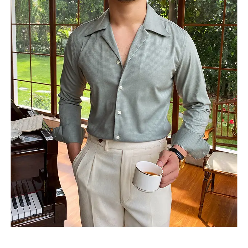 Riviera Camp-Collar Shirt