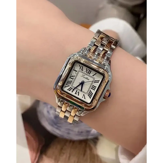 Rose Gold Steel Lady Watch