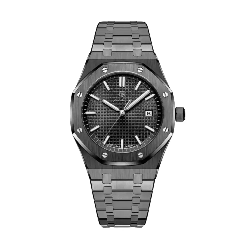 Royale Steel Watch - Carbon