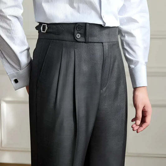Sartorial Side-Adjuster Trousers - Granite Gray / 28