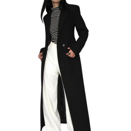 Tailored Long Overcoat