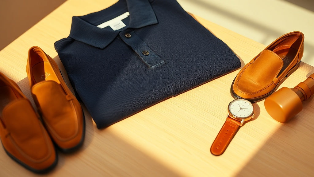 How to Wear a Polo Shirt with Sophistication Image