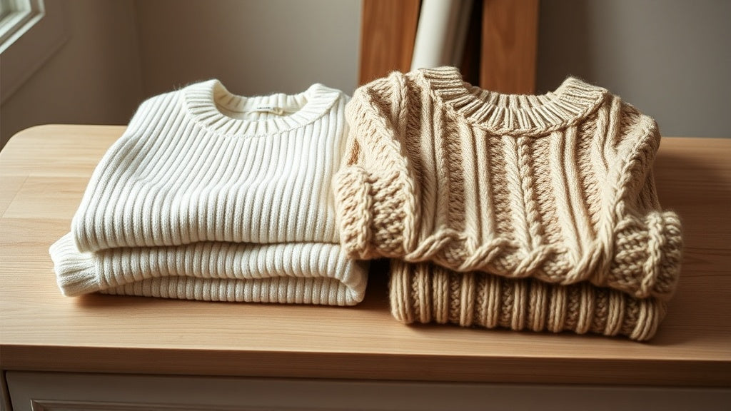 Ribbed Cashmere Sweater vs Cable Knit: How to Choose the Right One