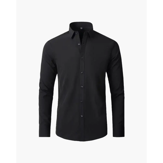 Ashford Tailored Full Sleeve Shirt - Black / S