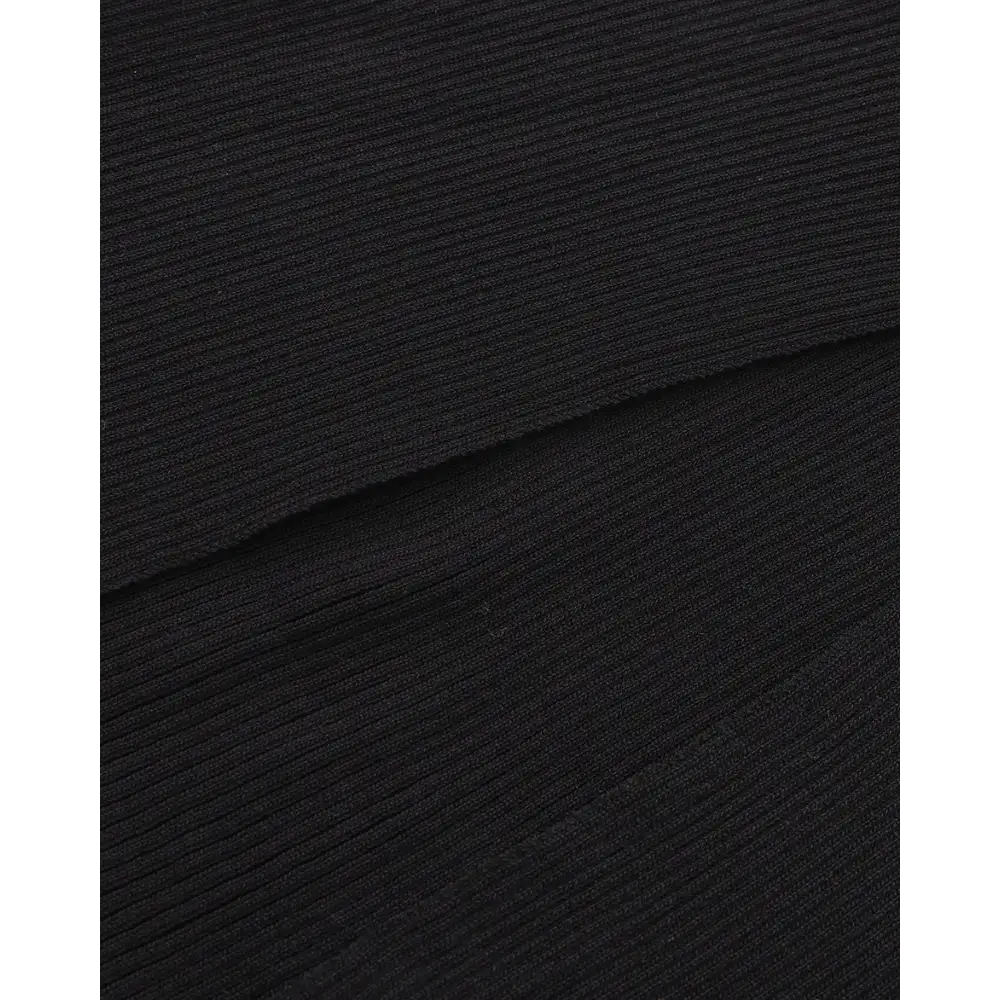 Black Pearl Trim Maxi Dress