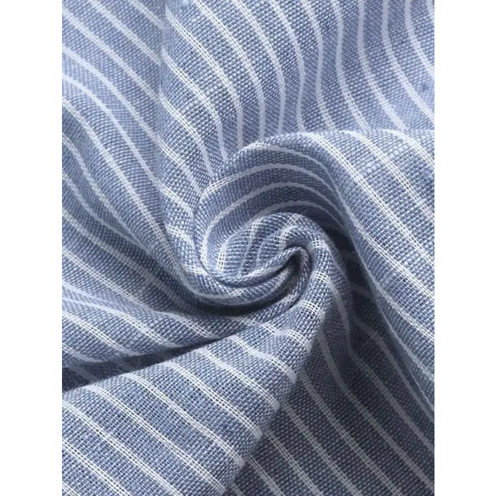 Capri Linen Grandad Shirt