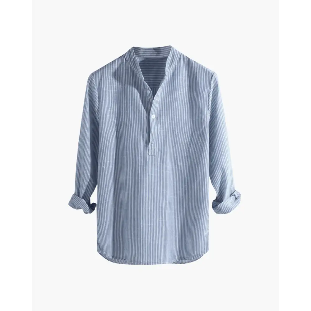 Capri Linen Grandad Shirt