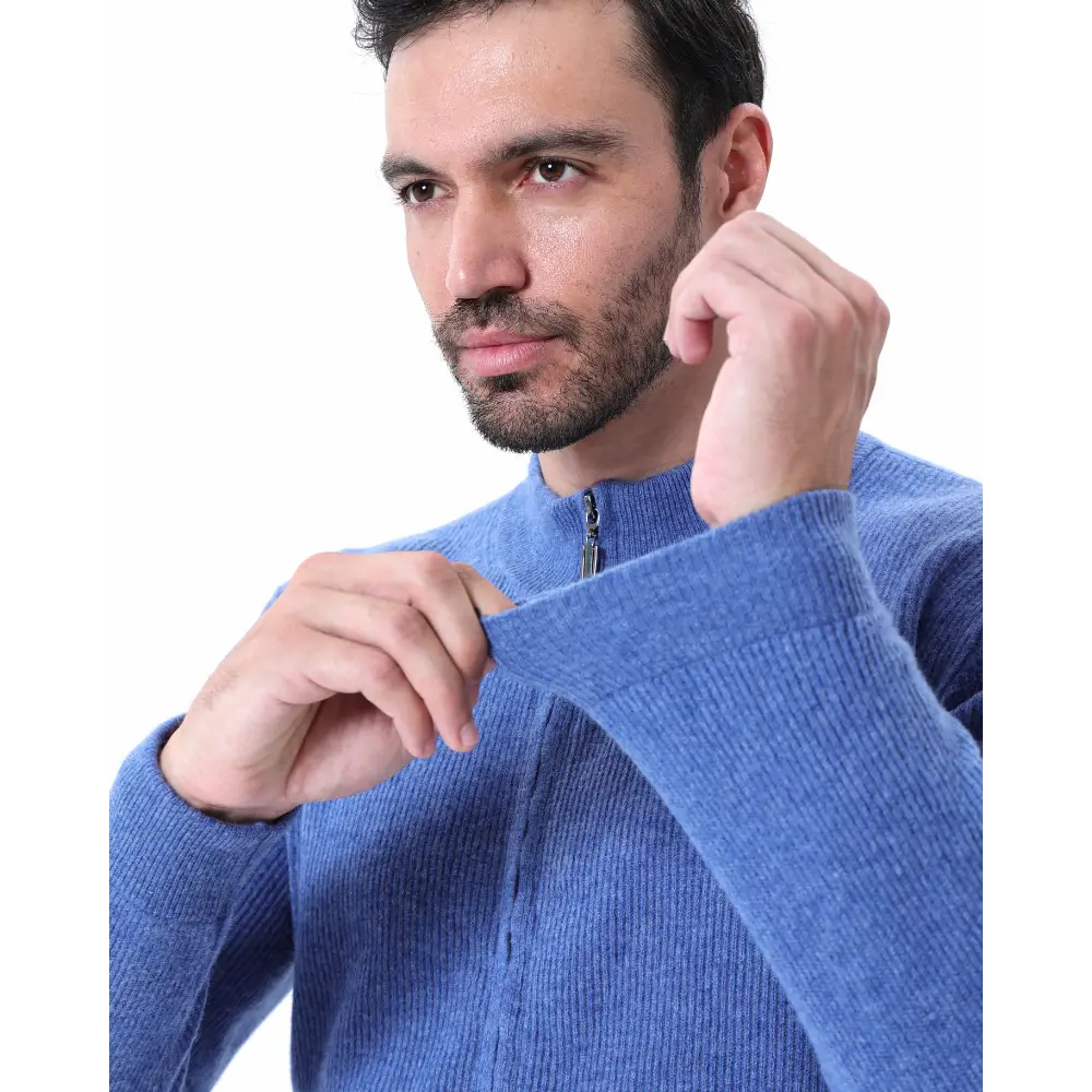Cashmere Half-Zip Sweater
