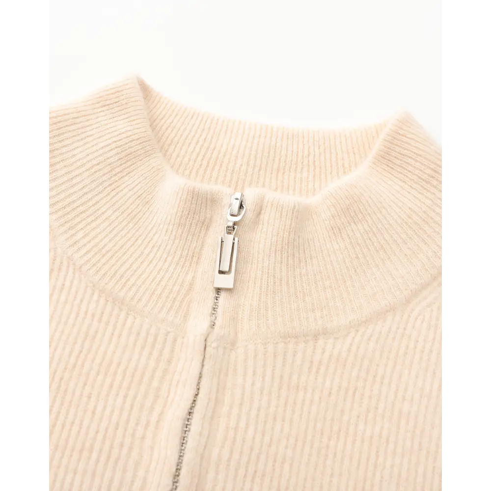 Cashmere Half-Zip Sweater