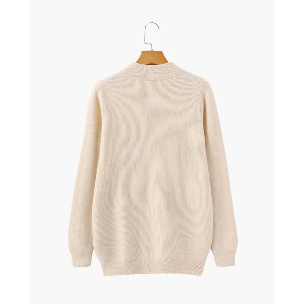 Cashmere Half-Zip Sweater