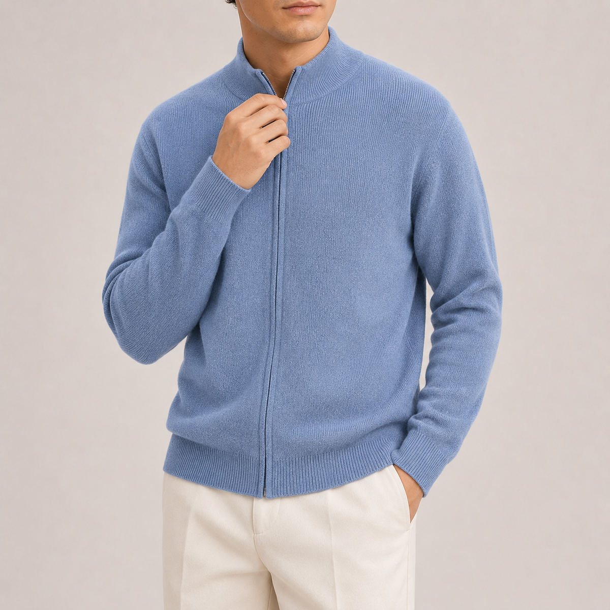 cashmere-half-zip-sweater