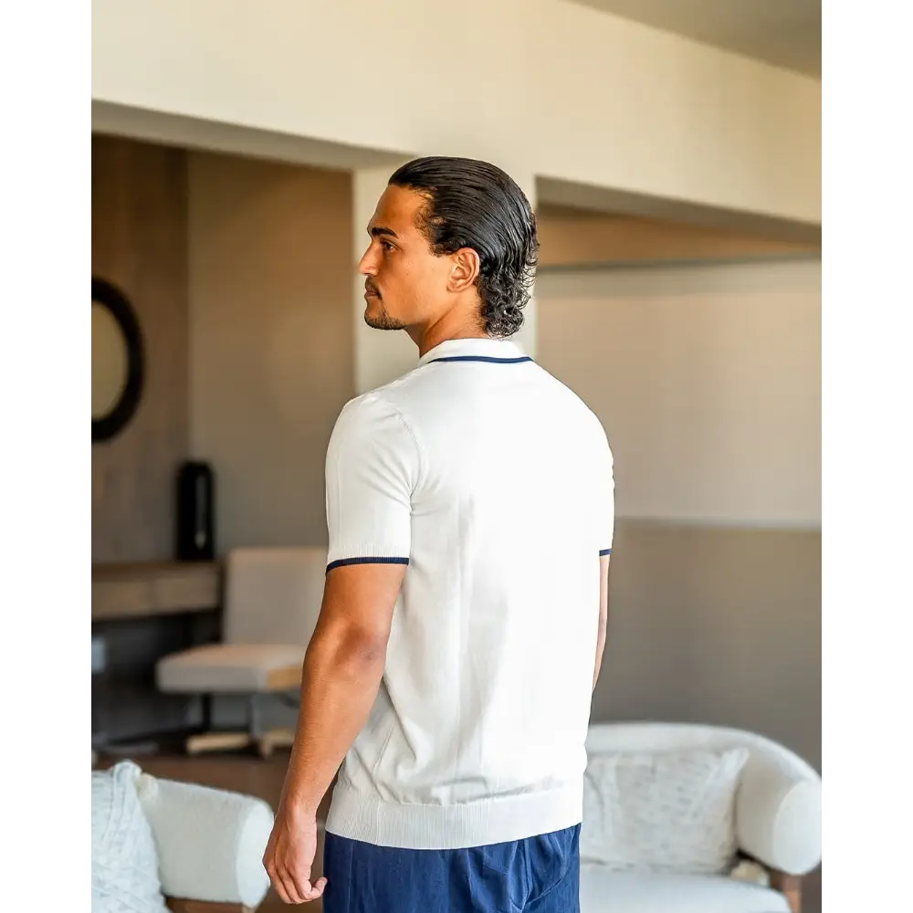 Classic Knit Polo Shirt
