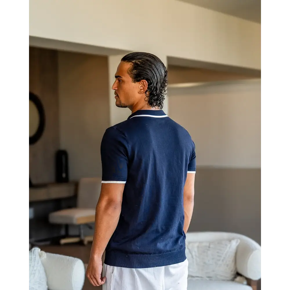 Classic Knit Polo Shirt