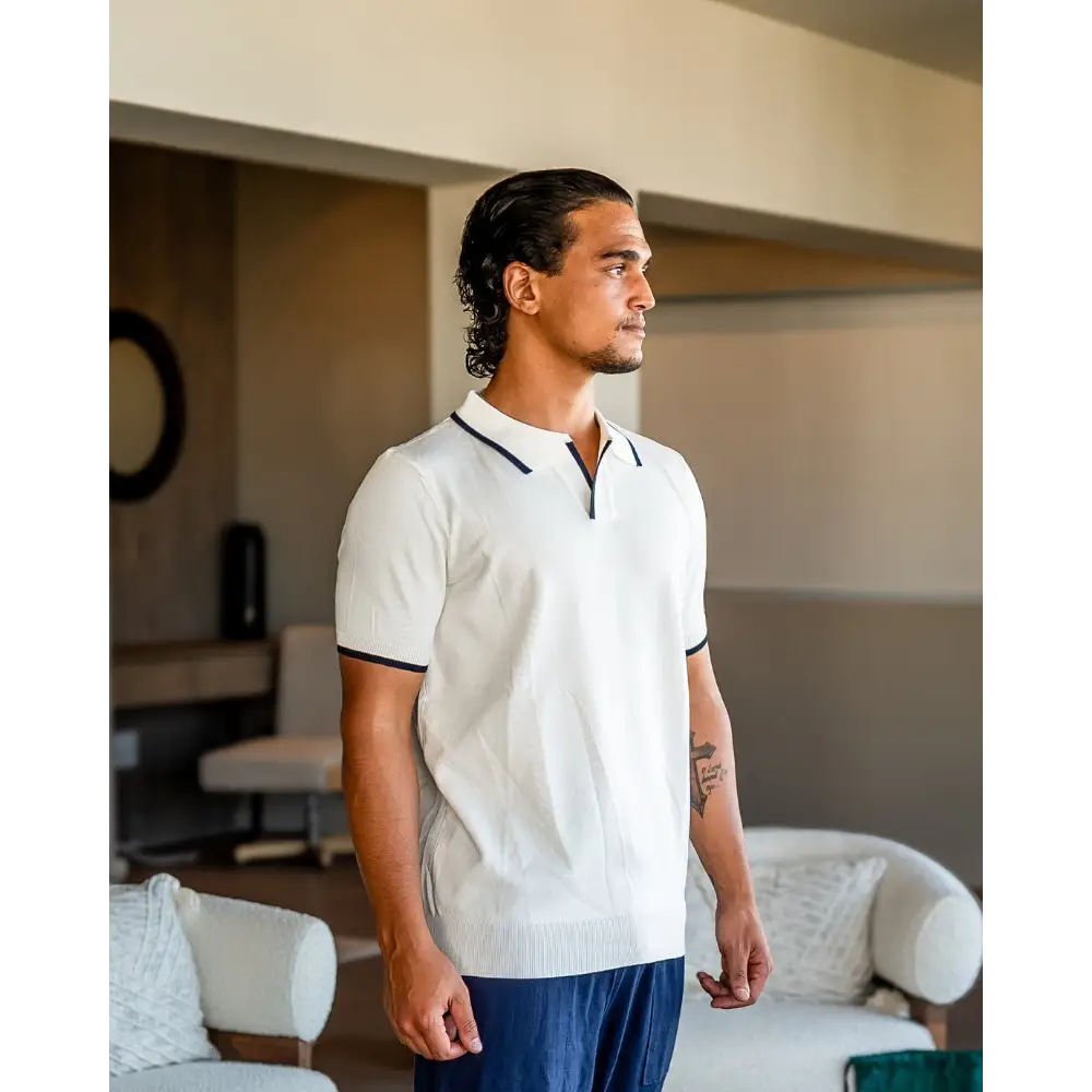 Classic Knit Polo Shirt