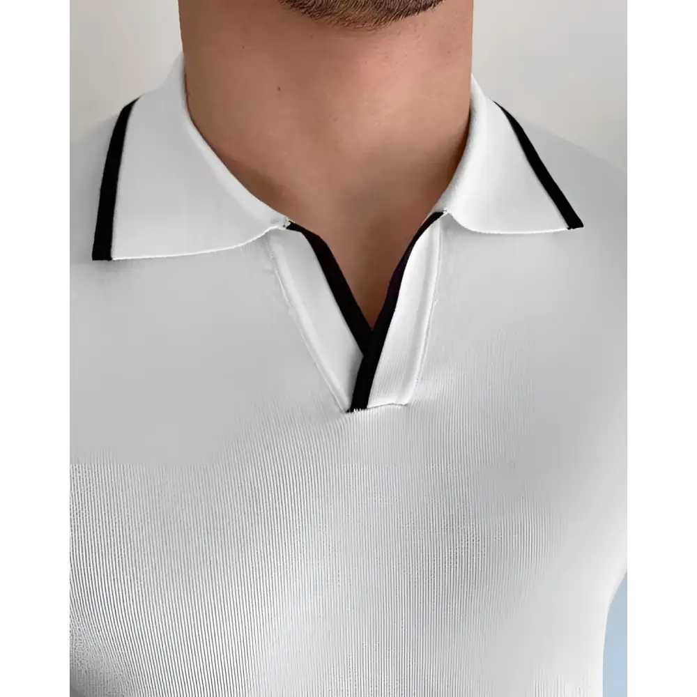 Classic Knit Polo Shirt