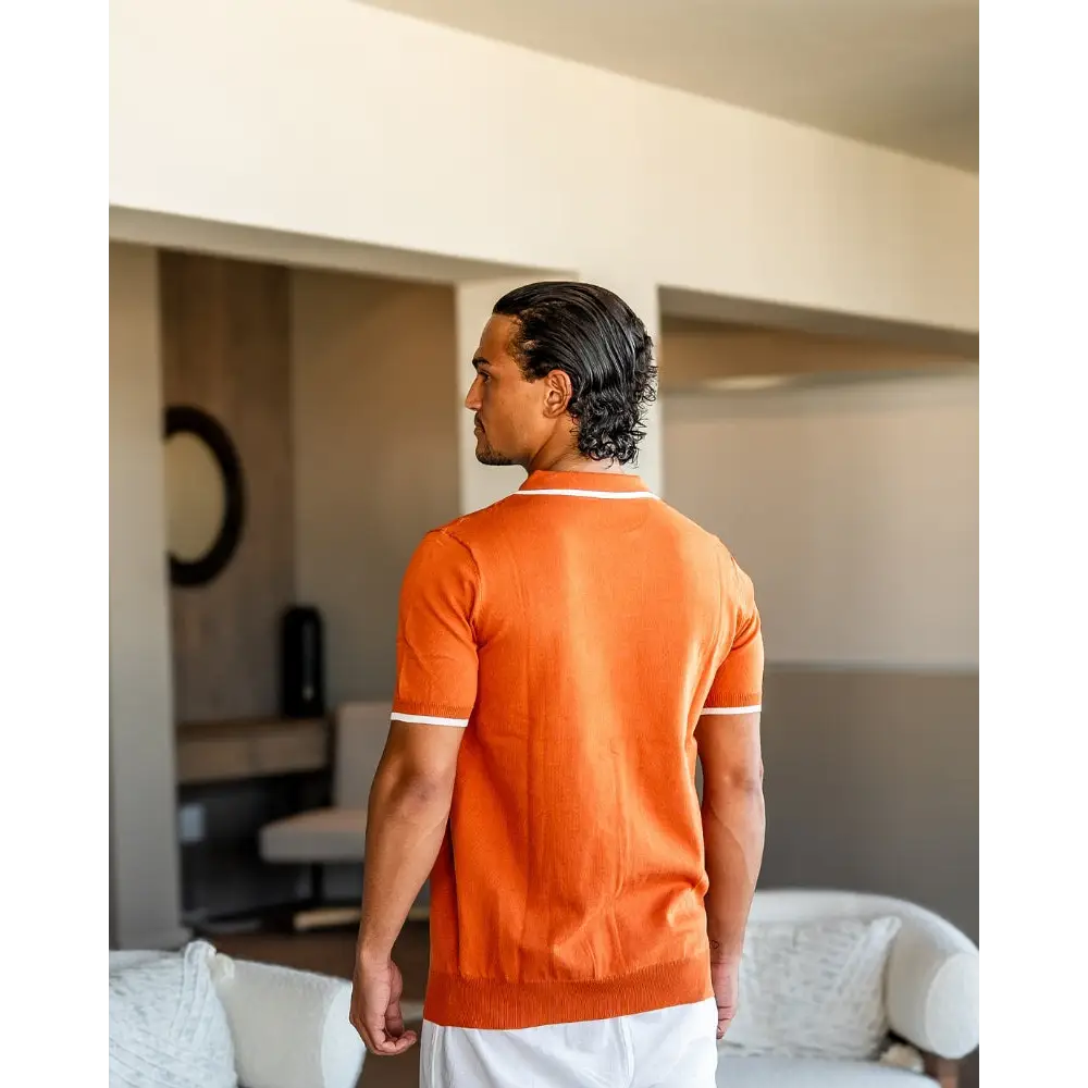 Classic Knit Polo Shirt