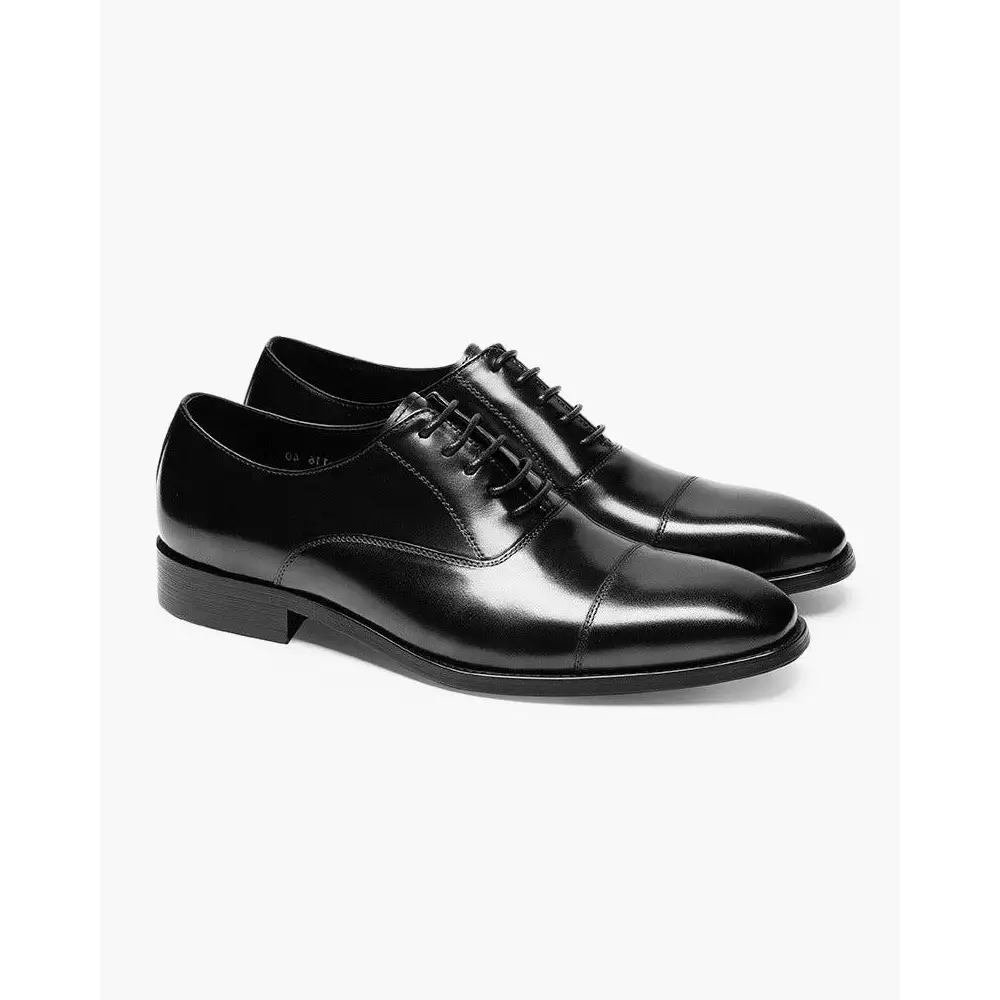Classic Leather Oxford Shoes - Black / EU 38 / US 5 / UK 4