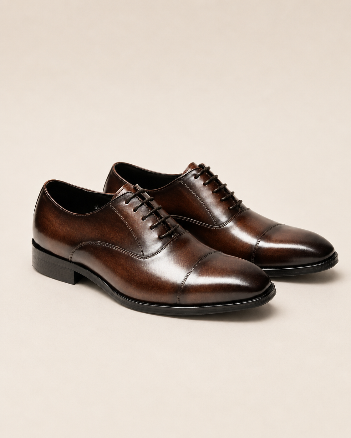 Classic Leather Oxford Shoes - Brown EU 38 / US 5 / UK 4