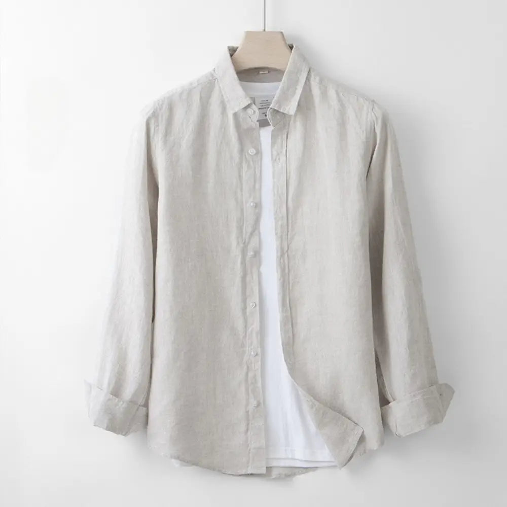 Classic Linen Long Sleeve Shirt