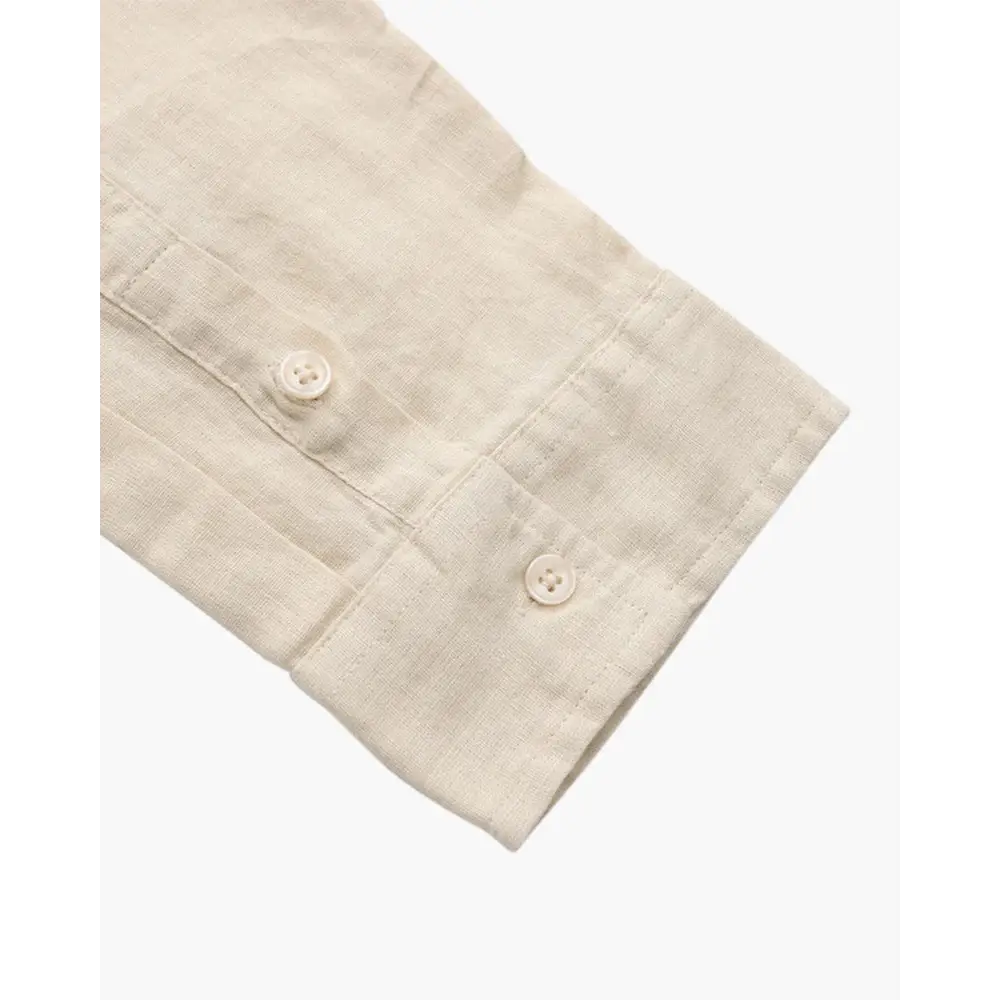 Classic Long Sleeve Linen Shirt