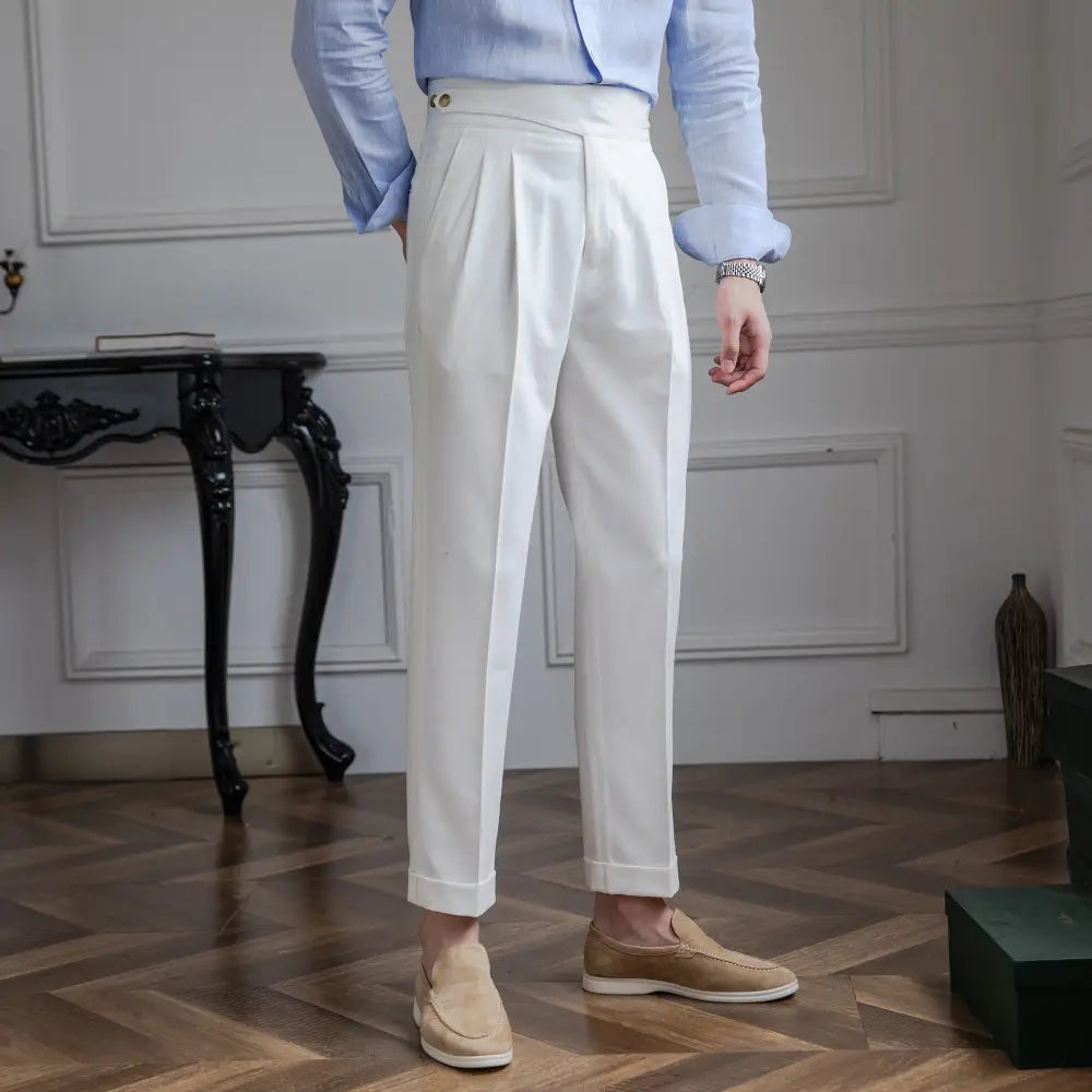Classic Pleated Trousers