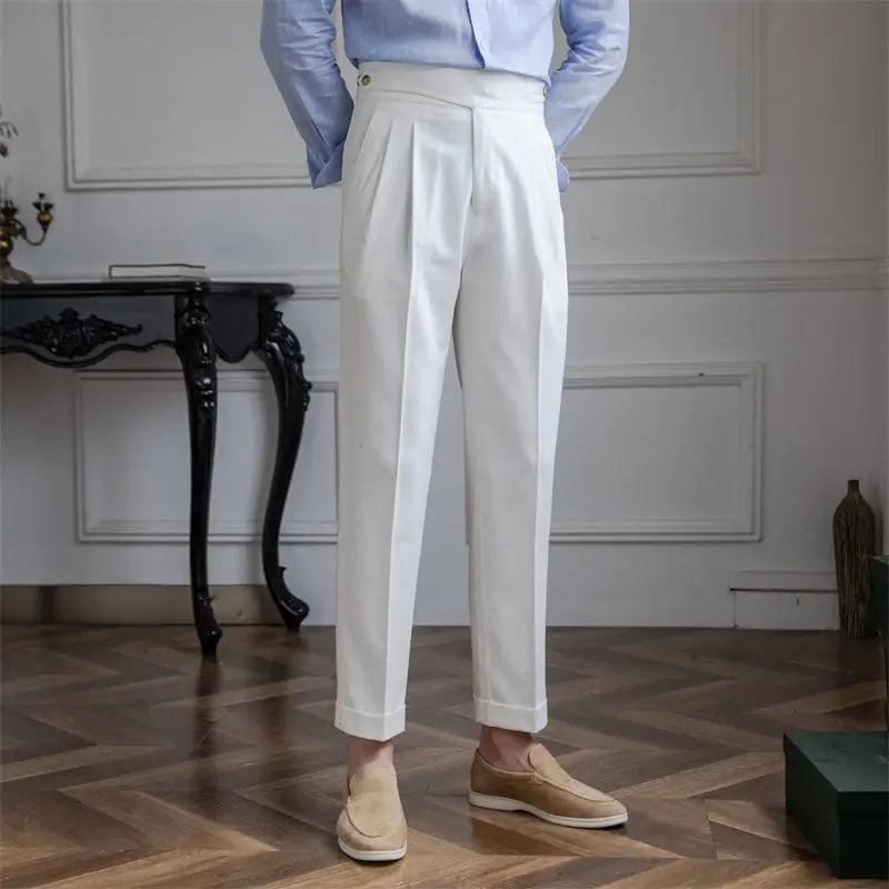Classic Pleated Trousers