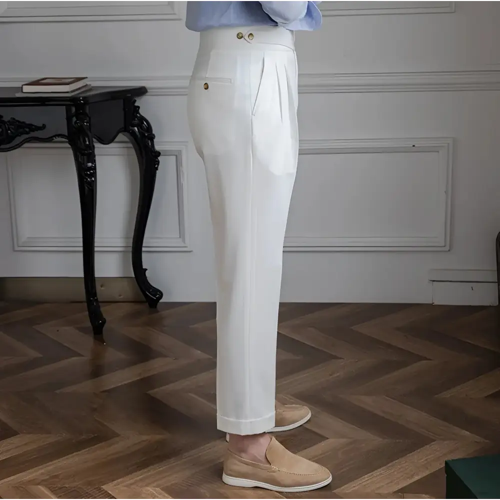 Classic Pleated Trousers