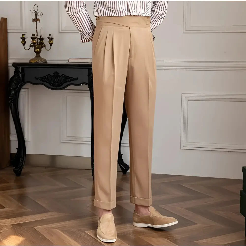 Classic Pleated Trousers