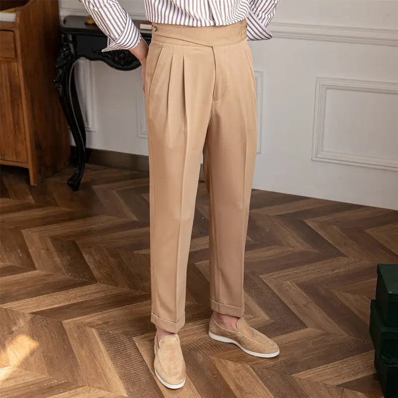 Classic Pleated Trousers