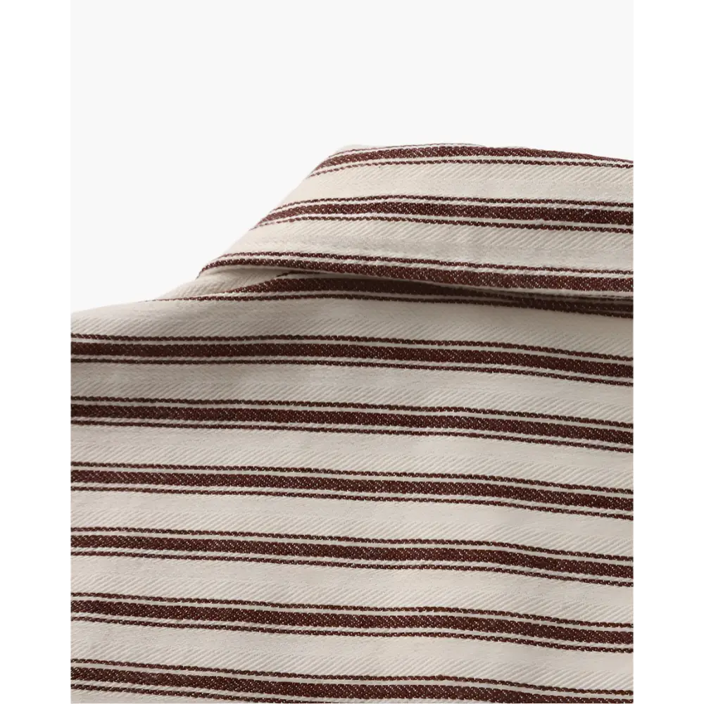 Classic Striped Button-Up Shirt