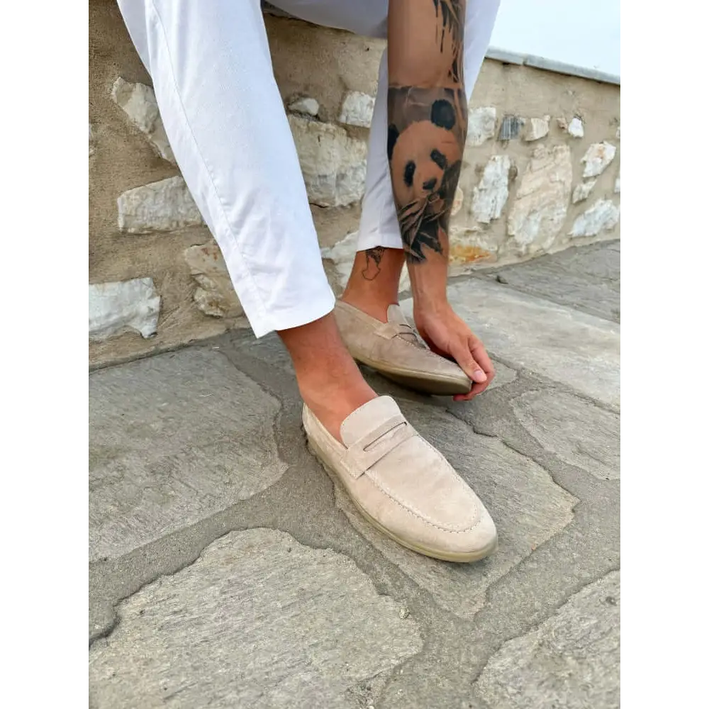 Classic Suede Penny Loafers