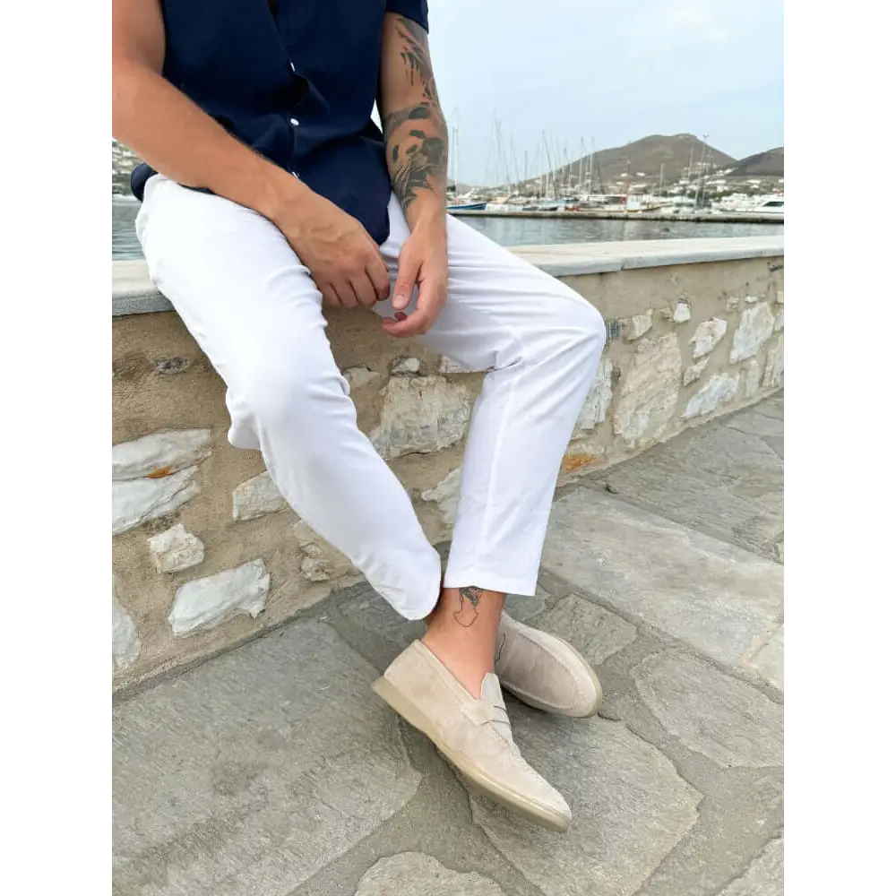 Classic Suede Penny Loafers