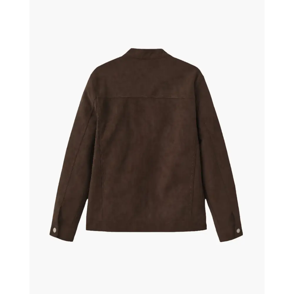 Classic Suede Zip Jacket