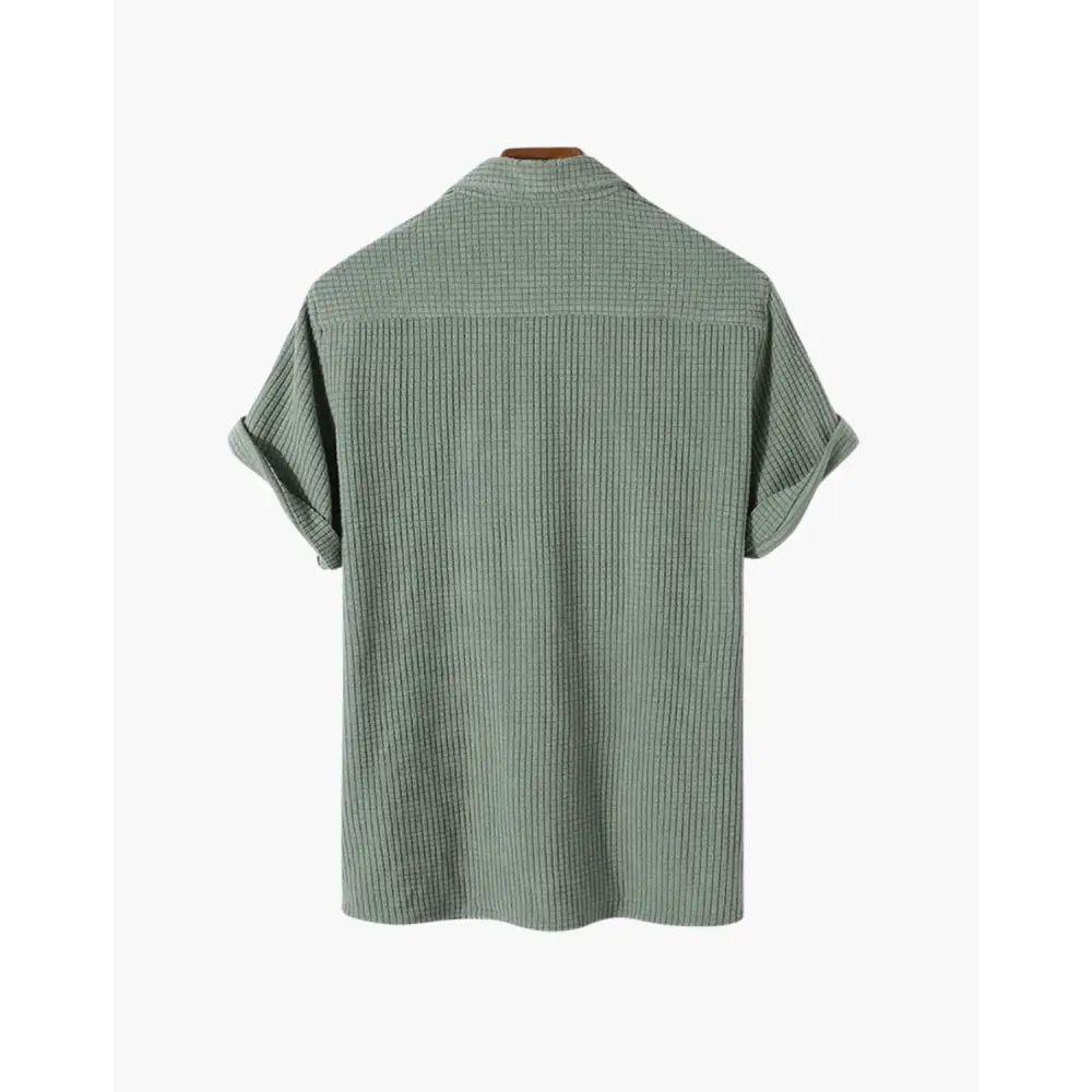 Coastal Breeze Open-Collar Shirt