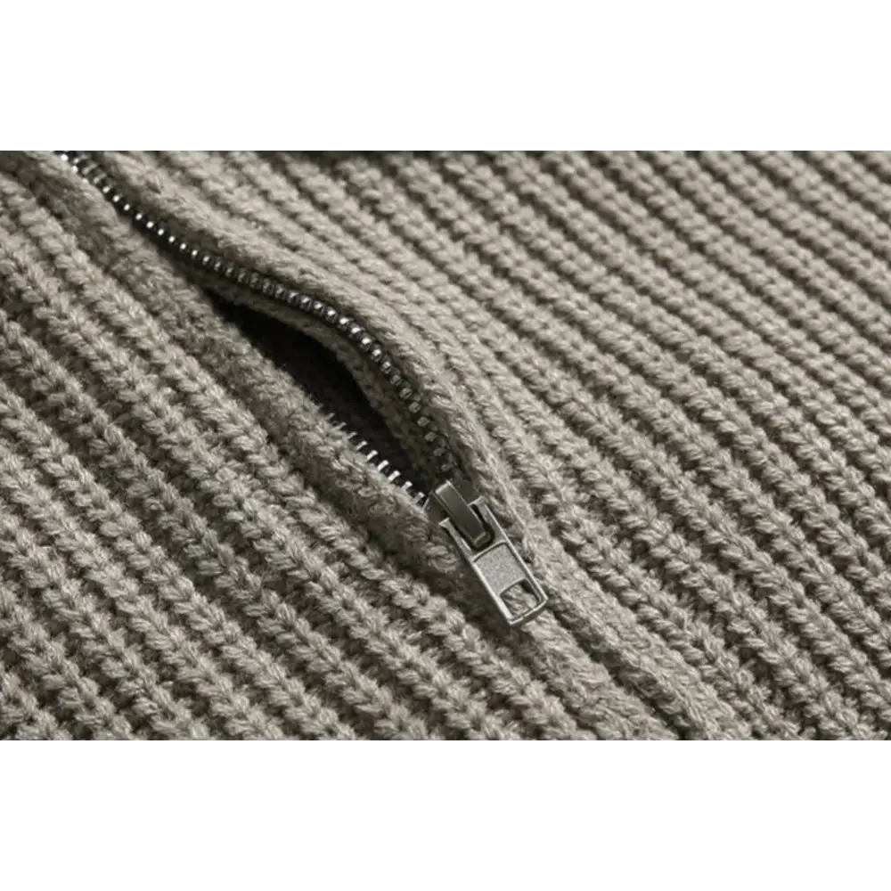 Continental Zip Polo Sweater