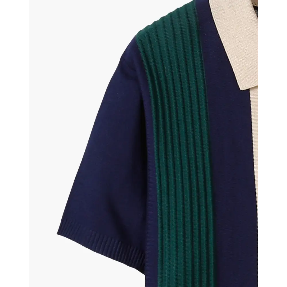Contrast Collar Polo