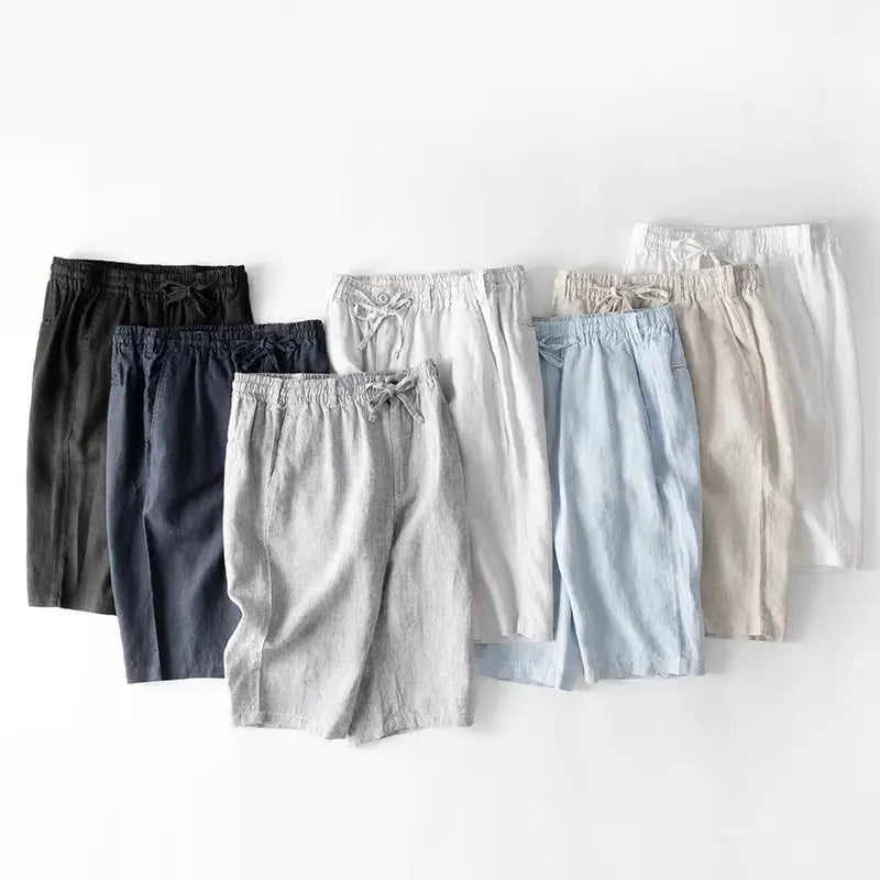 Essential Linen Blend Shorts