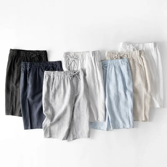 Essential Linen Blend Shorts