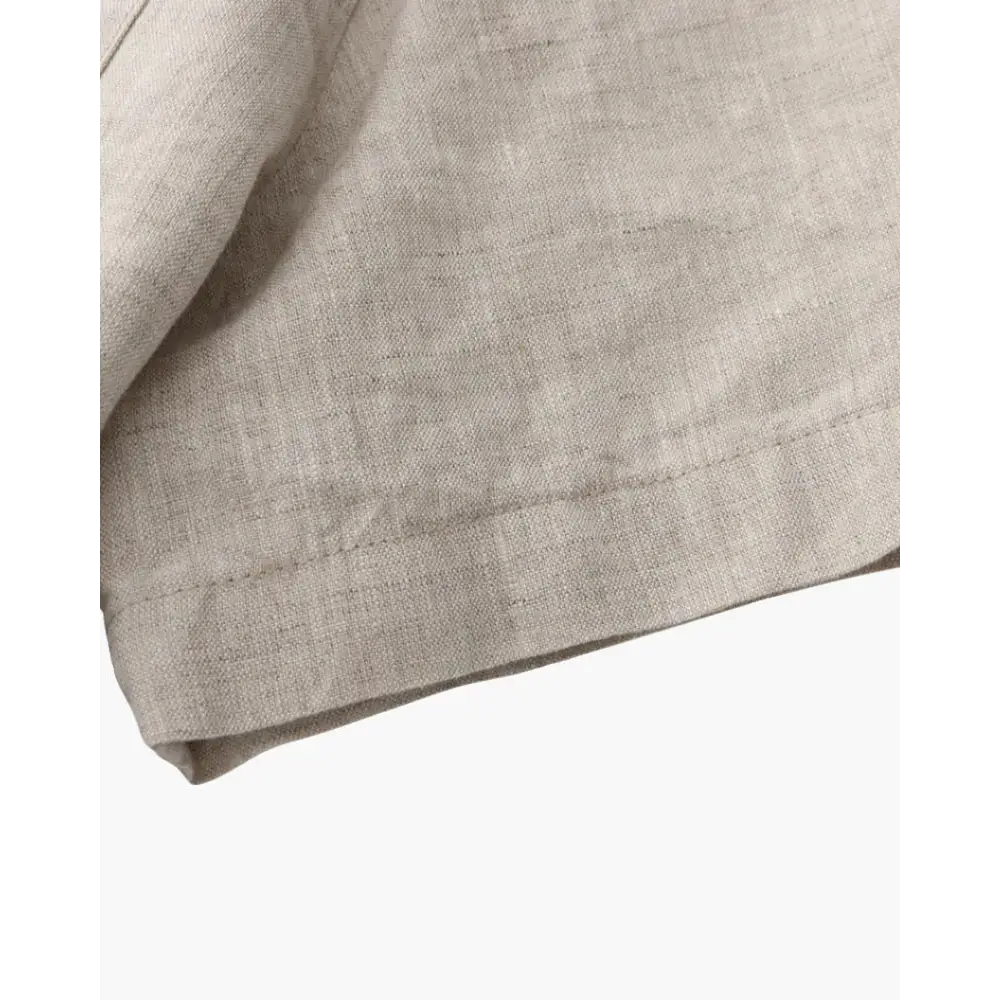 Essential Linen Short-Sleeve Shirt