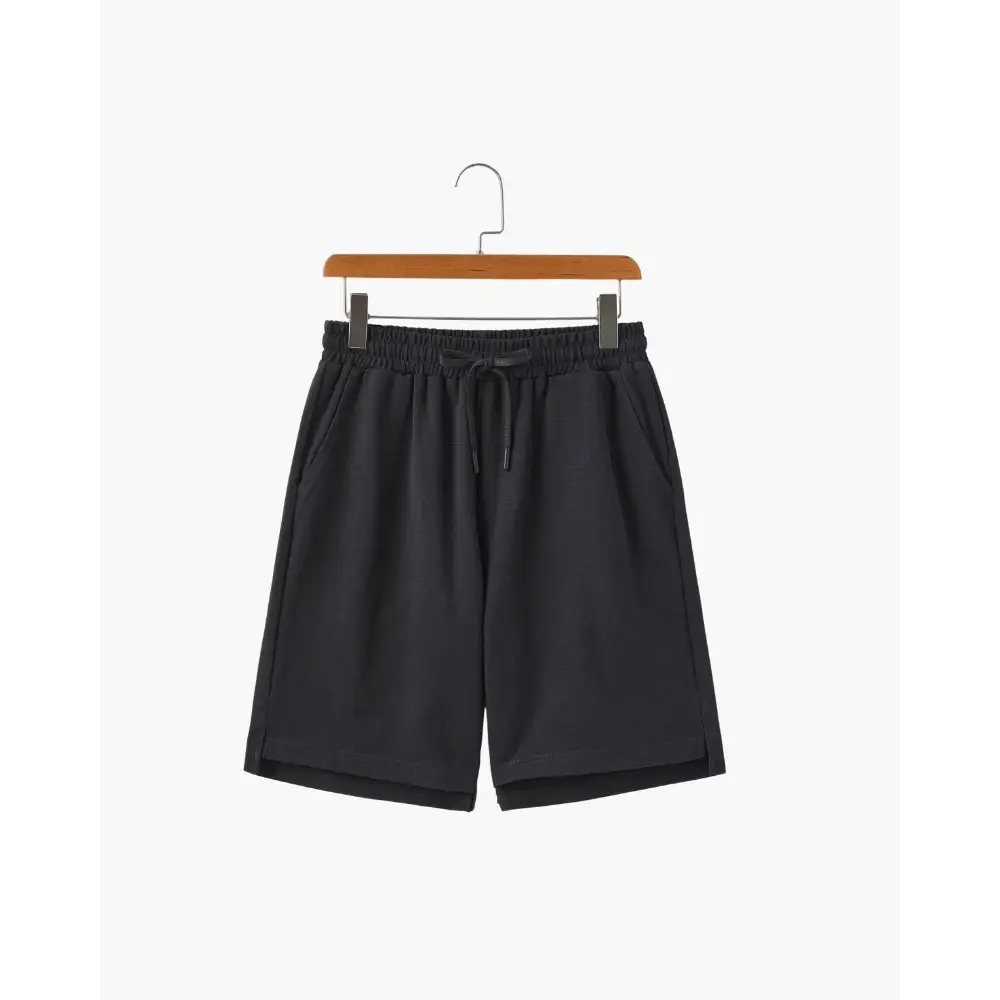 Essential Relaxed Fit Jersey Shorts - Black / M