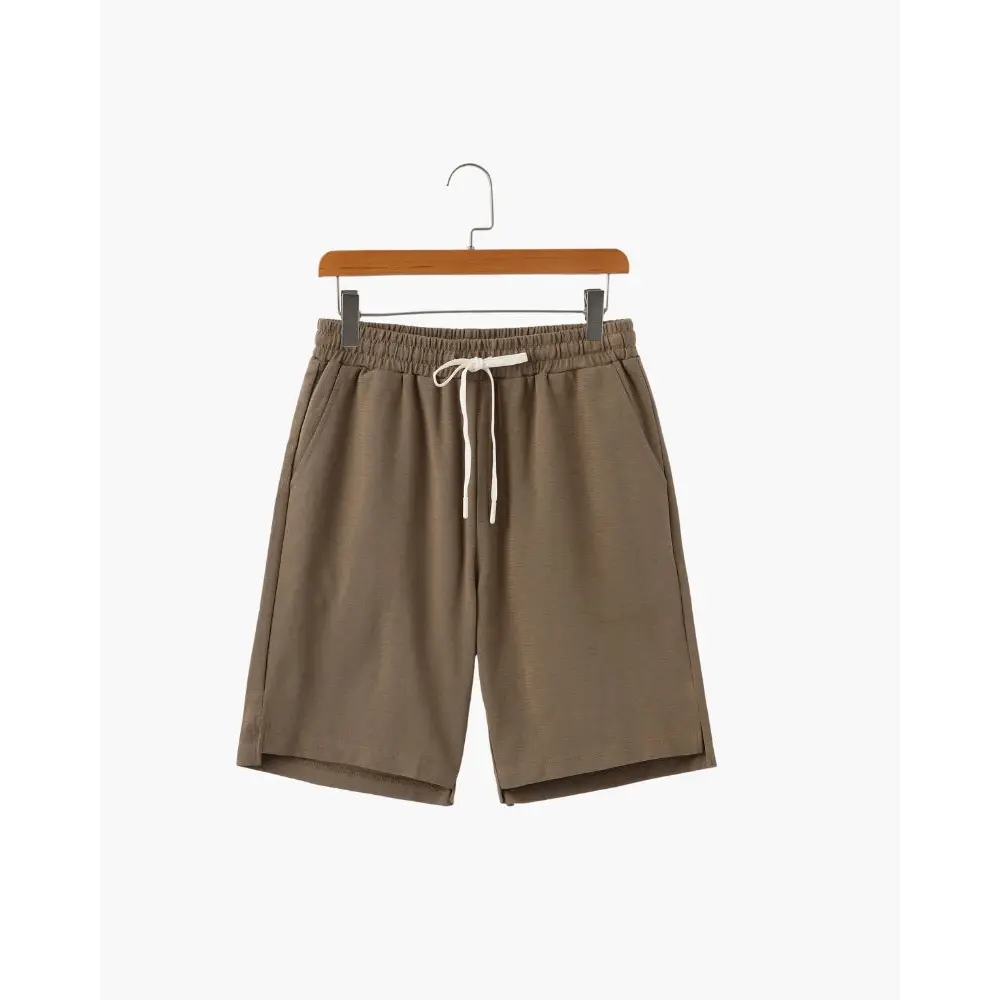 Essential Relaxed Fit Jersey Shorts - Green / M