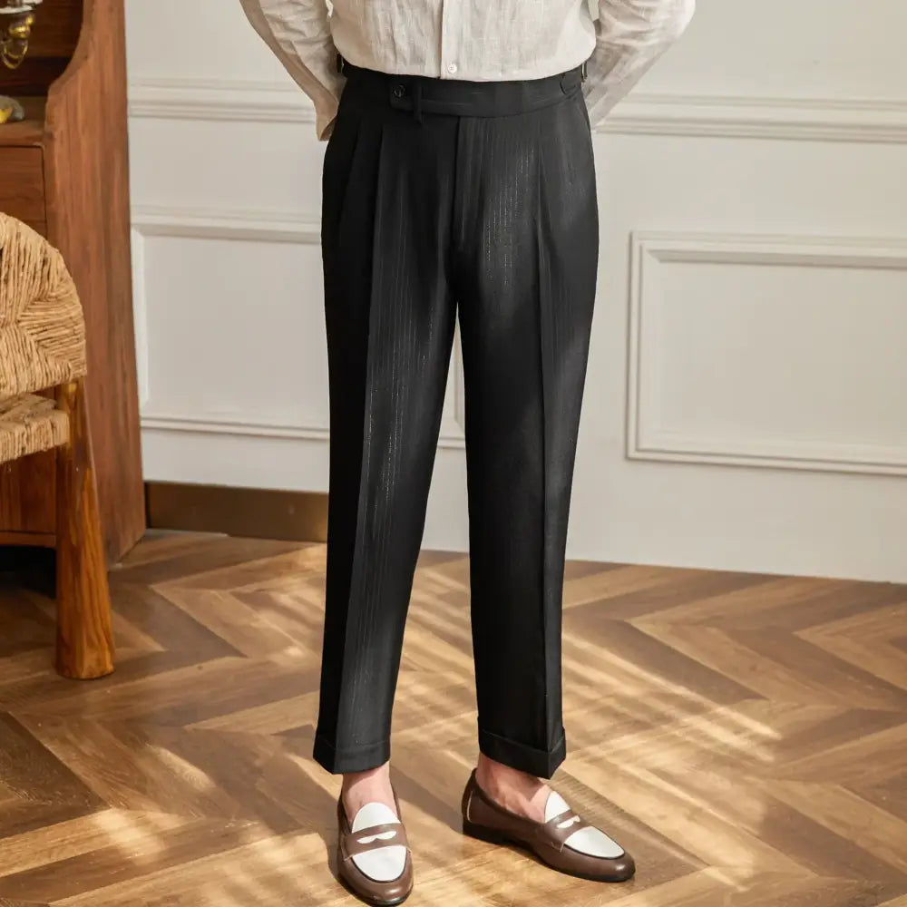 Heritage Pleated Trousers